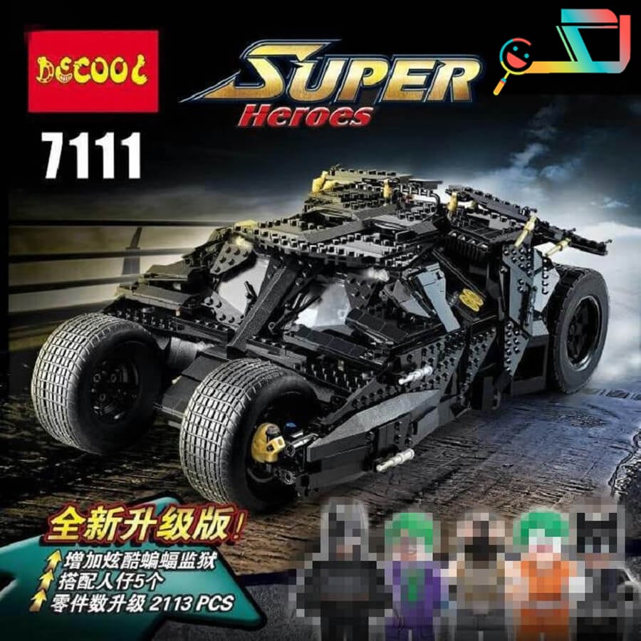 لگو ماشین بتمن و جوکر برند Brick آیتم ۷۱۰۵ - Image 6