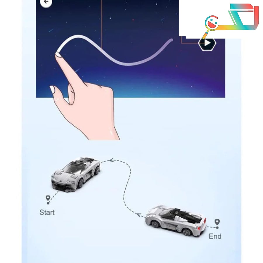 لگو ماشین لوتوس کنترلی – کد c51071w