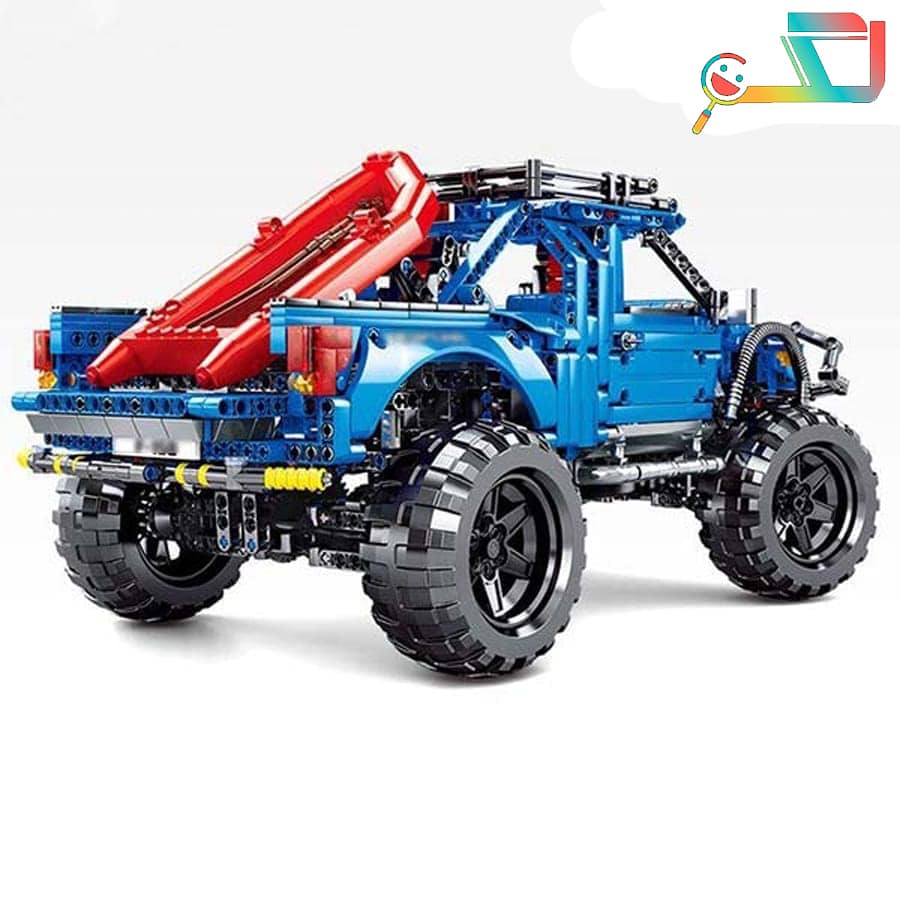 لگو تکنیک ماشین آفرود برند SEMBO BLACK کد 701990