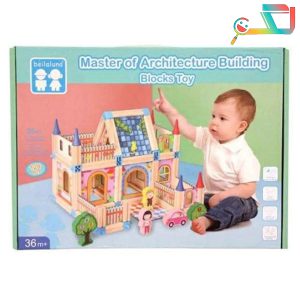 خانه چوبی ساختنی با وسایل – کد Q71