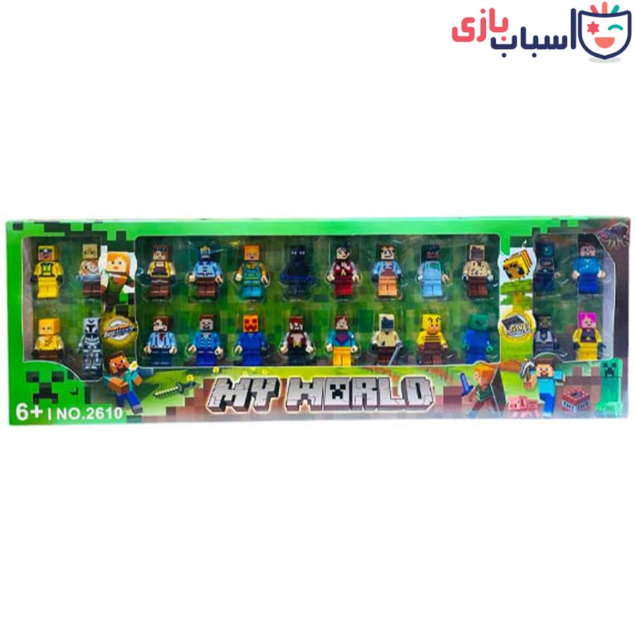 لگو ماینکرافت بسته 24 عددی 2610