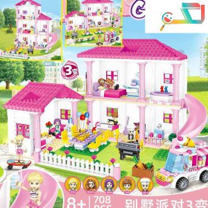لگو دخترانه 708 قطعه ای کد 7456