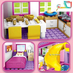 لگو دخترانه 1018 قطعه ای کد 7348