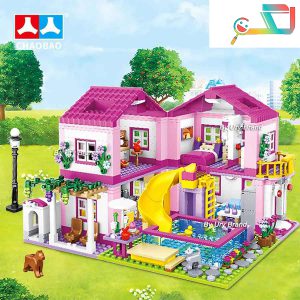 لگو دخترانه 1018 قطعه ای کد 7348