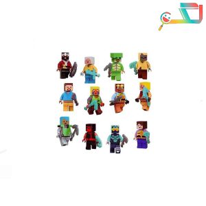 لگو شخصیت مانکرافت 12عددی آیتم 33100