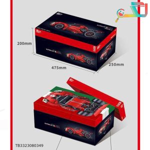 لگو ماشین فراری پیستا سایز 1/8کد 015