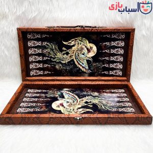 تخته نرد چرمی ساده کد 121