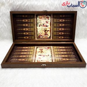 تخته نرد MDF قفل دار کد 104