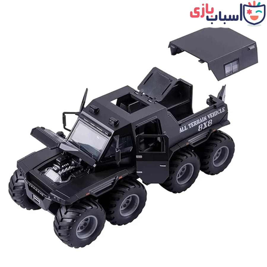 ماشین فلزی ضد شورش 8 چرخ 24212 - Image 10