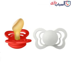 Alternative view of پستانک لاتکس سایز یک بیبس BIBS کد 1800337