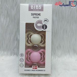 پستانک سیلیکونی سایز دو بیبس BIBS کد 260340