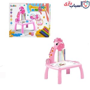 اسباب بازی آموزشی نقاشک زرافه خارجی سایز بزرگ 2_222