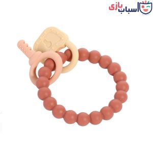 دندان گیر سیلیکونی مچی با آویز قفل و کلید
