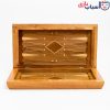 تخته نرد چوب گردو لبه کتابی