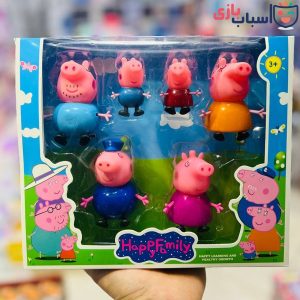 اکشن فیگور خانواده پپاپیگ 6عددی 1830