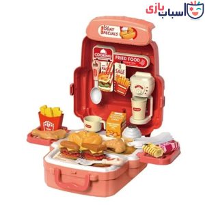 اسباب بازی کوله پشتی مدل فست فود 513