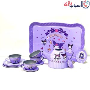 ست چای خوری فلزی کرومی 7675