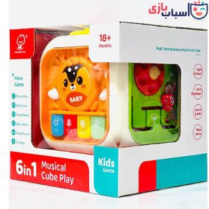 اسباب بازی فکری مکعب هوش 6کاره 987
