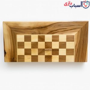 Alternative view of تخته نرد چوب گردو مدل لبه تخت کد 126