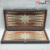 تخته نرد چوبی MDF چرمی کیفی کد 163
