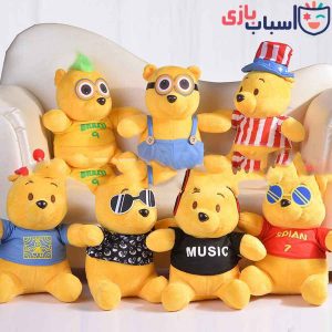 عروسک پولیشی خرس پو اورجینال