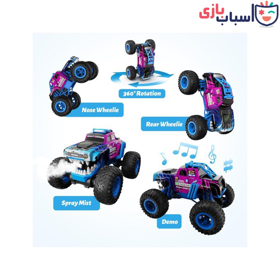 ماشین کنترلی آفرود RTR SPRAY 2802 - Image 6