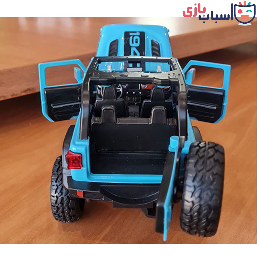 ماشین فلزی جیپ روبیکان 402A2 - Image 6