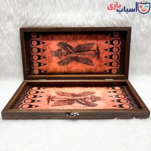 تخته نرد MDF قفل دار کد 123