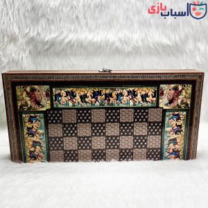 تخته نرد MDF قفل دار کد 104