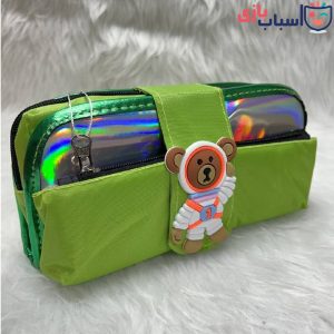جامدادی خرسی سه زیپ - هولوگرامی