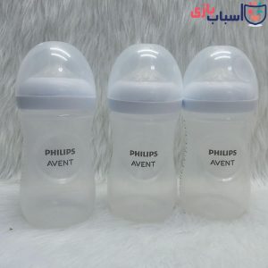 شیشه شیر اونت 260 میل 3عددی فیلیپس PHILIPS مدل AVENT کد 02_900