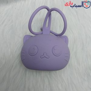 قاب پستانک سیلیکونی طرح گربه