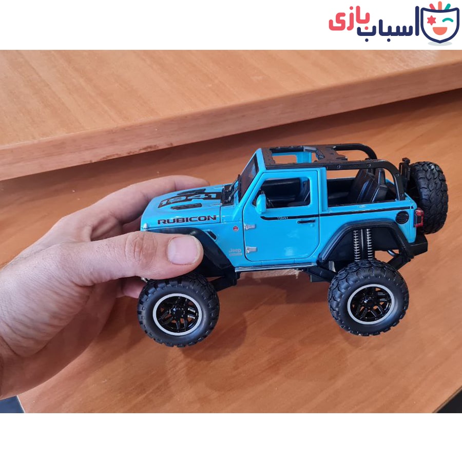 ماشین فلزی جیپ روبیکان 402A2 - Image 4