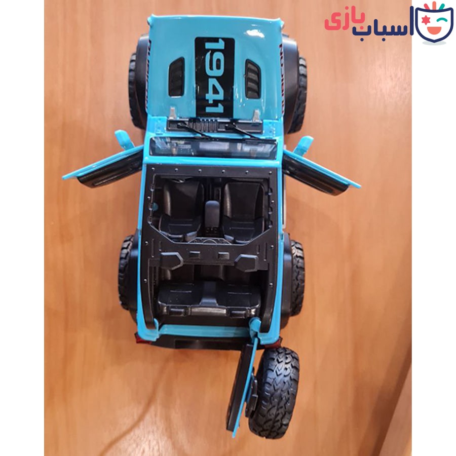 ماشین فلزی جیپ روبیکان 402A2 - Image 3