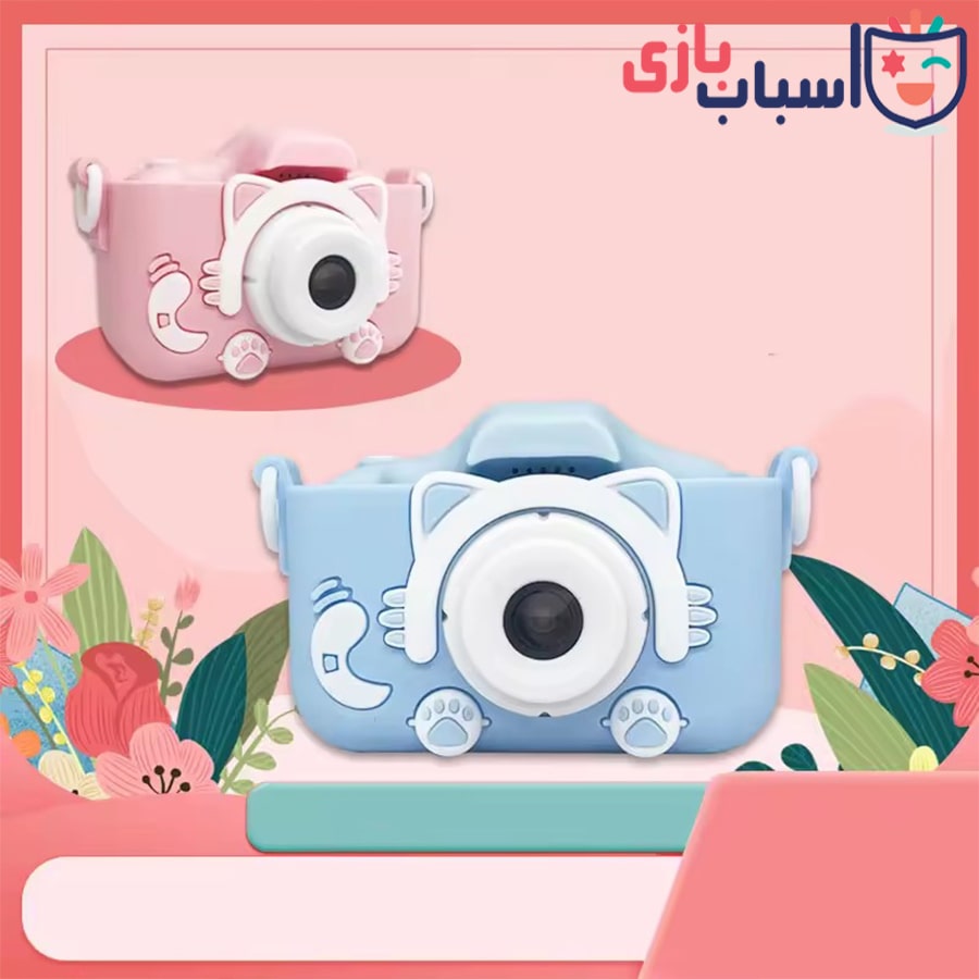دوربین کودک - شارژی طرح گربه - Image 7