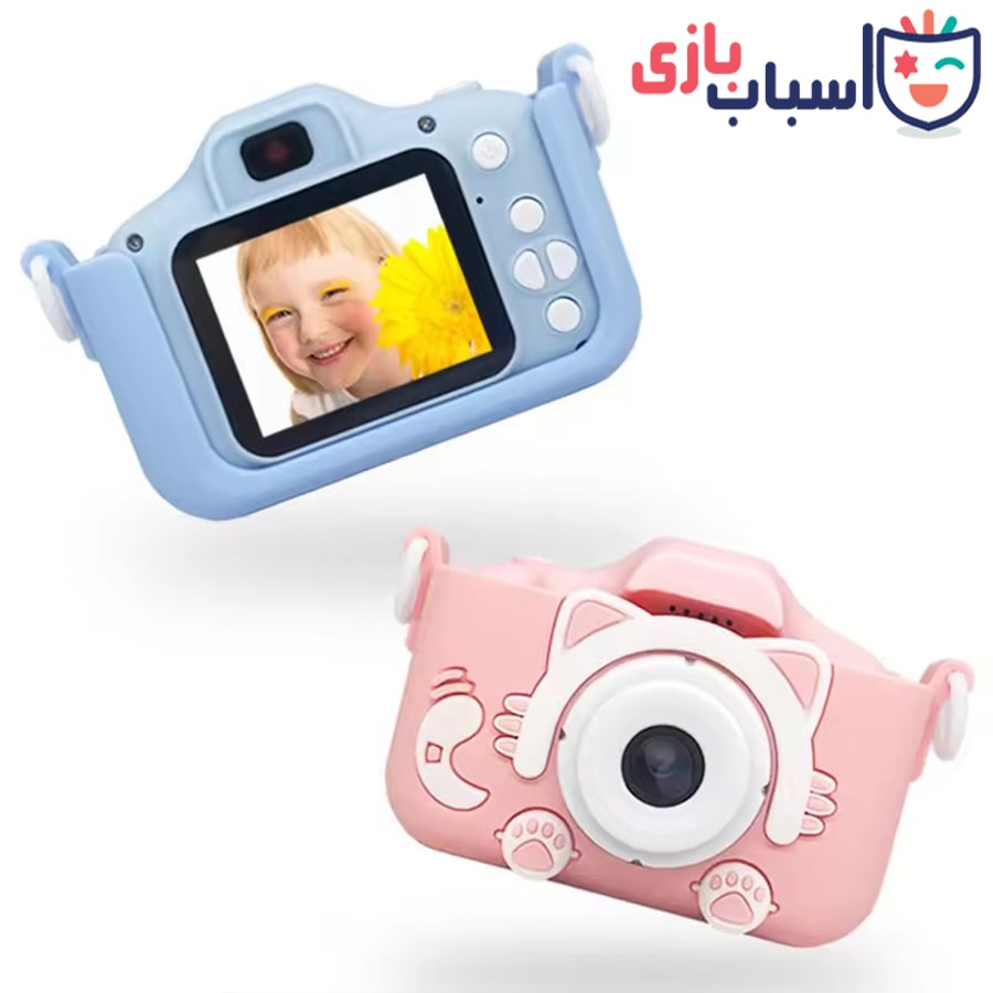 دوربین کودک - شارژی طرح گربه - Image 4