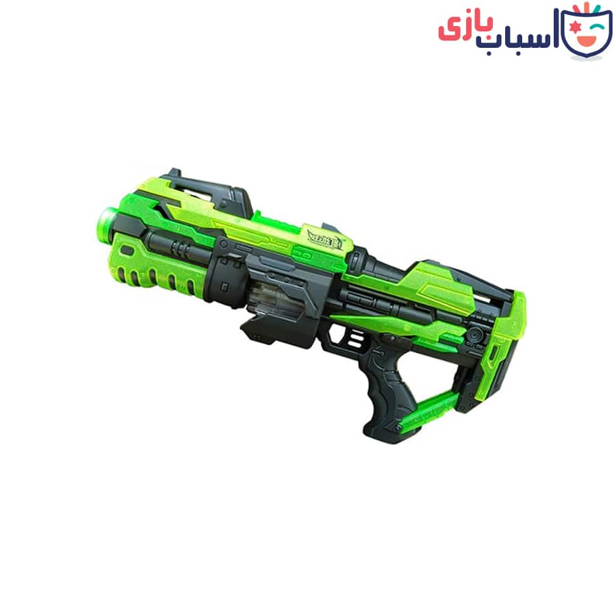 تفنگ اسباب بازی تیر اسفنجی باطری خور FJ553 - Image 2