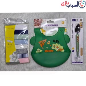 پک غذا خوری کودک سه تیکه طرح فانتزی
