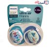 پستانک اونت ارتودنسی 6 تا 18 ماه دوتایی سری Ultra Air فیلیبس