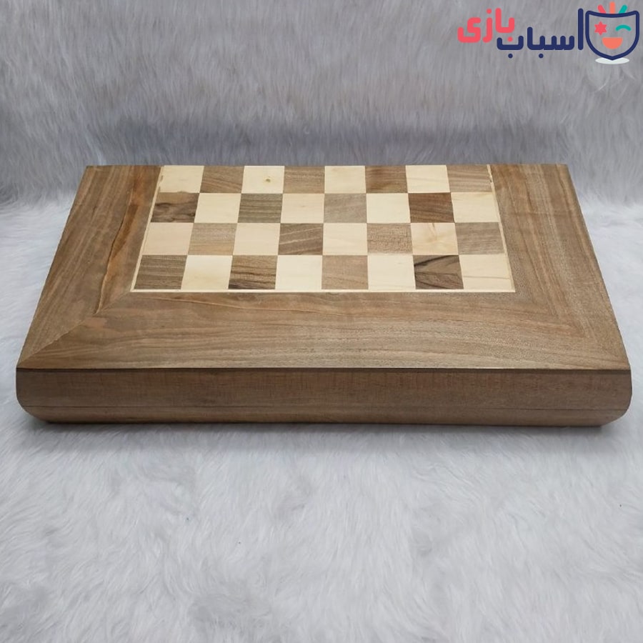 تخته نرد چوب گردو لبه کتابی - Image 3