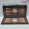 تخته نرد چوبی MDF چرمی ساده کد 165
