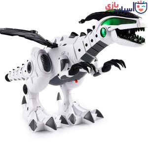 ربات اسباب بازی دایناسور باطری خور دودزا 25_333