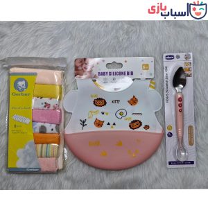 پک غذا خوری کودک سه تیکه طرح فانتزی