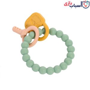 دندان گیر سیلیکونی مچی با آویز قفل و کلید