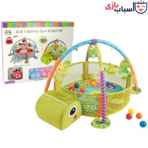 سفره 3 کاره کودک با زمین بازی و استخر توپ کد 63545