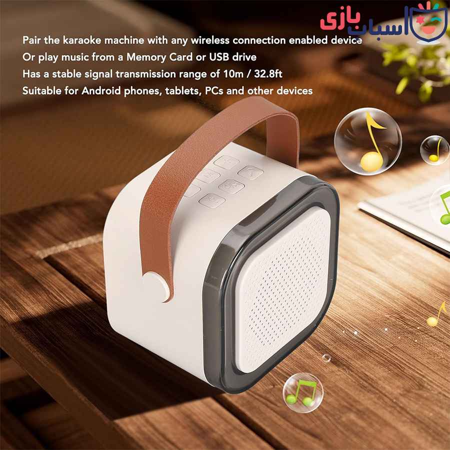 اسپیکر شارژی با یک میکروفون K12 - Image 10