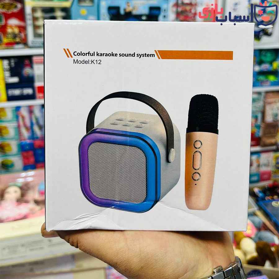 اسپیکر شارژی با یک میکروفون K12 - Image 7