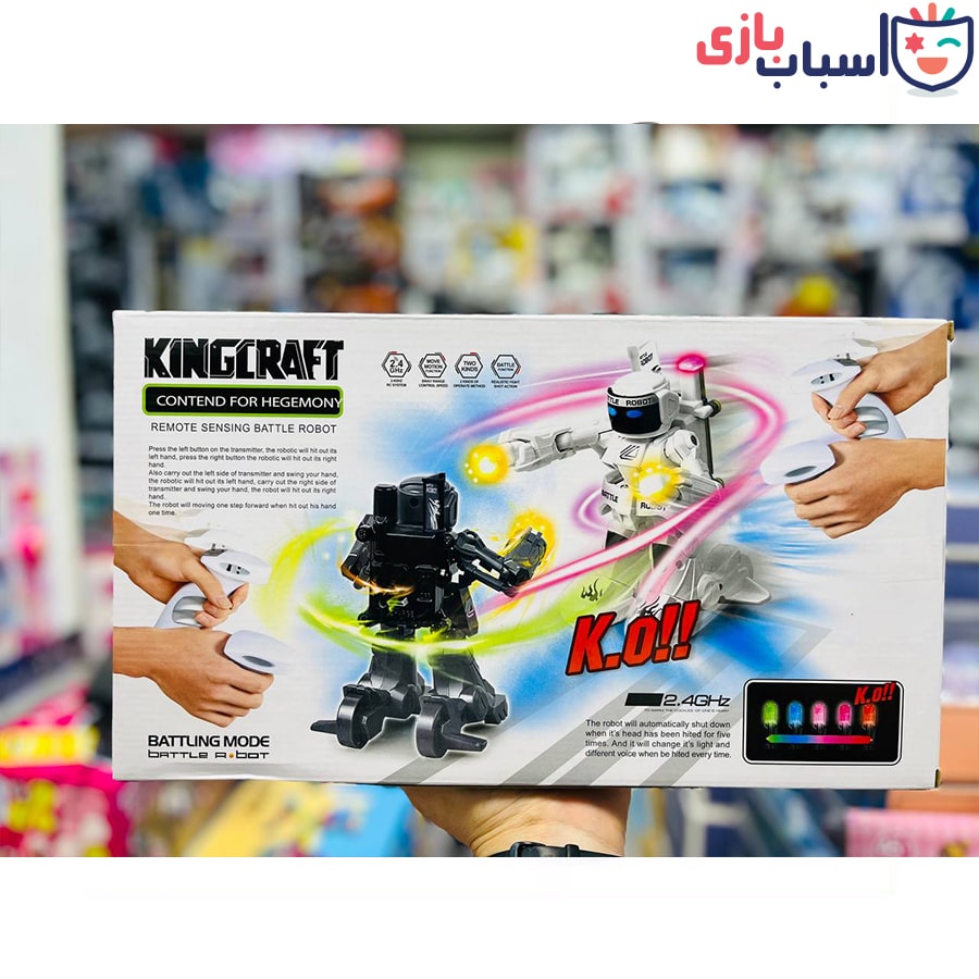 ربات کنترلی جنگجو شارژی 2 عددی 615_777 - Image 5