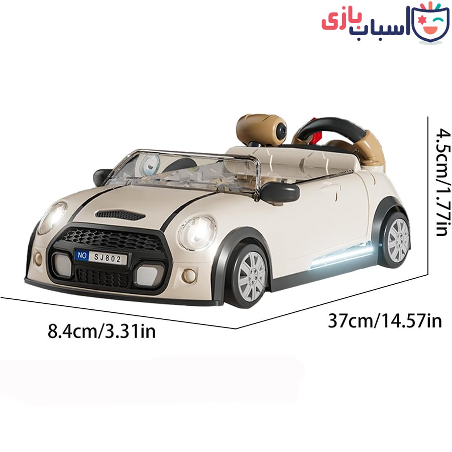 اسباب بازی ماشین فرمونی باتری خور 803 - Image 5