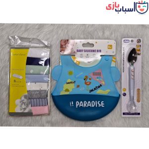 پک غذا خوری کودک سه تیکه طرح فانتزی